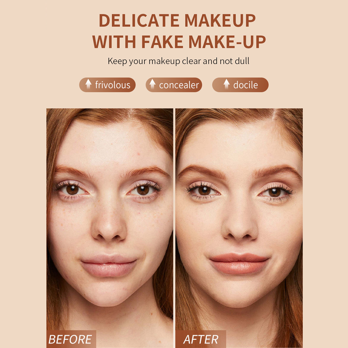 š LOVILDS⢠Dual-Ended Foundation Stick with Brush ā Seamless, Long-Lasting Coverage & Flawless Finish