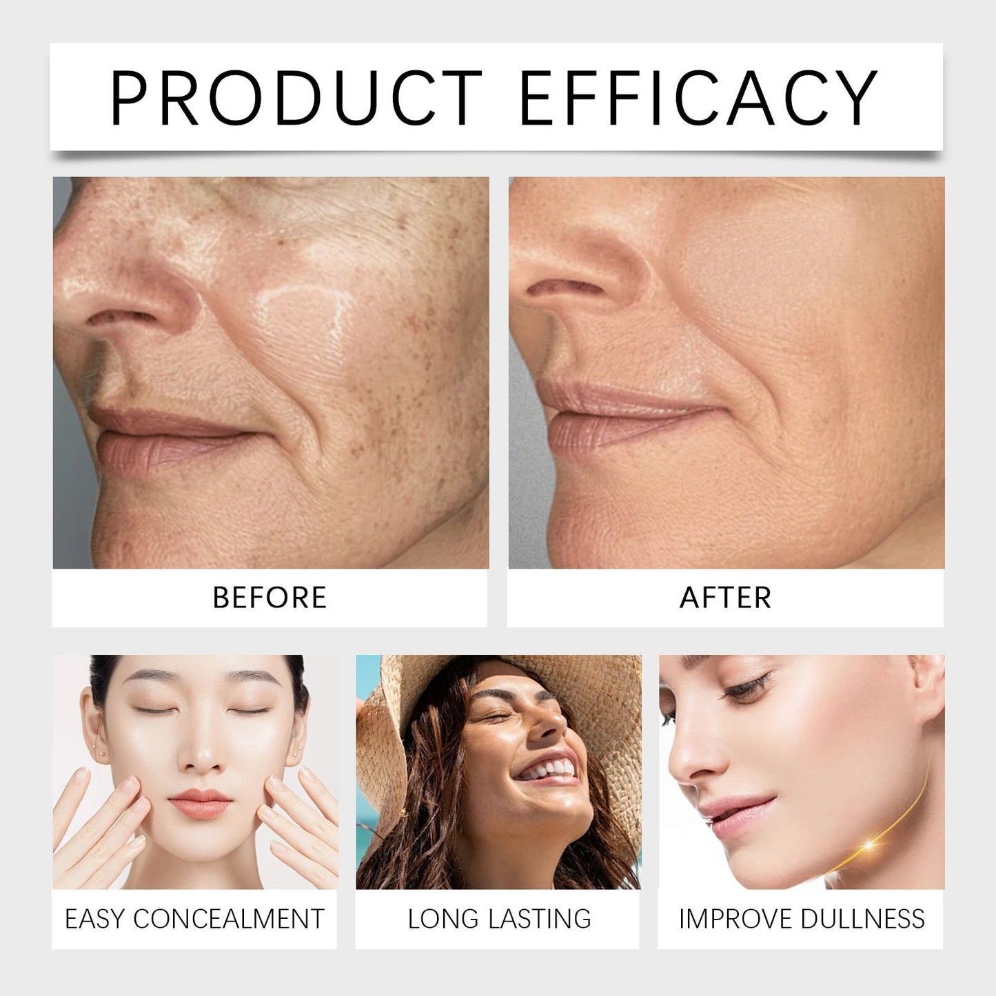 š„Limited Time 50% Off! šLOVILDS⢠Flawless Concealer ā 24H Full Coverage, Undetectable Finish