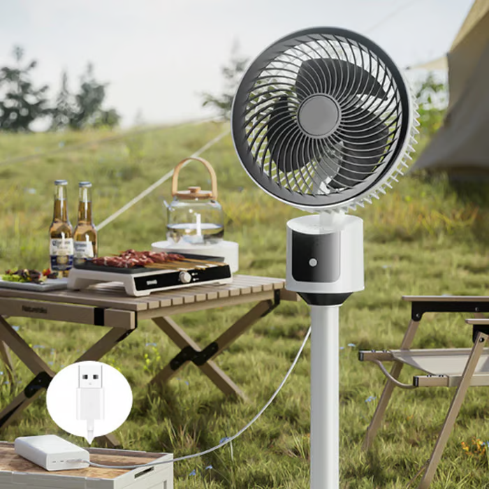✨LAST DAY SALE 49% OFF!!🌪️Standing Oscillating Fan for Home by USB🍃