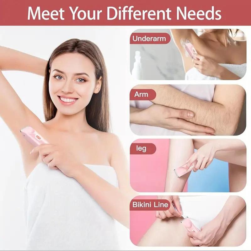 LAST DAY PROMOTION - 50% OFF 2-in-1 Women’s Electric Shaver – Dual Head Precision Trimmer