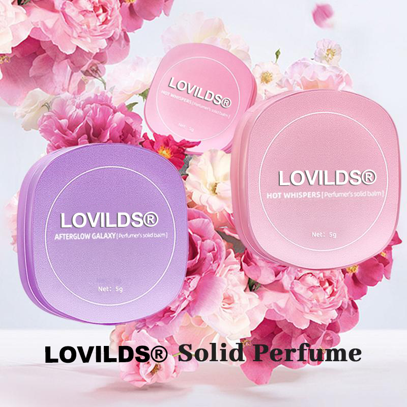 LOVILDS® Solid Perfume Balm – A Luxurious, Clean Fragrance for Modern Women on the Go
