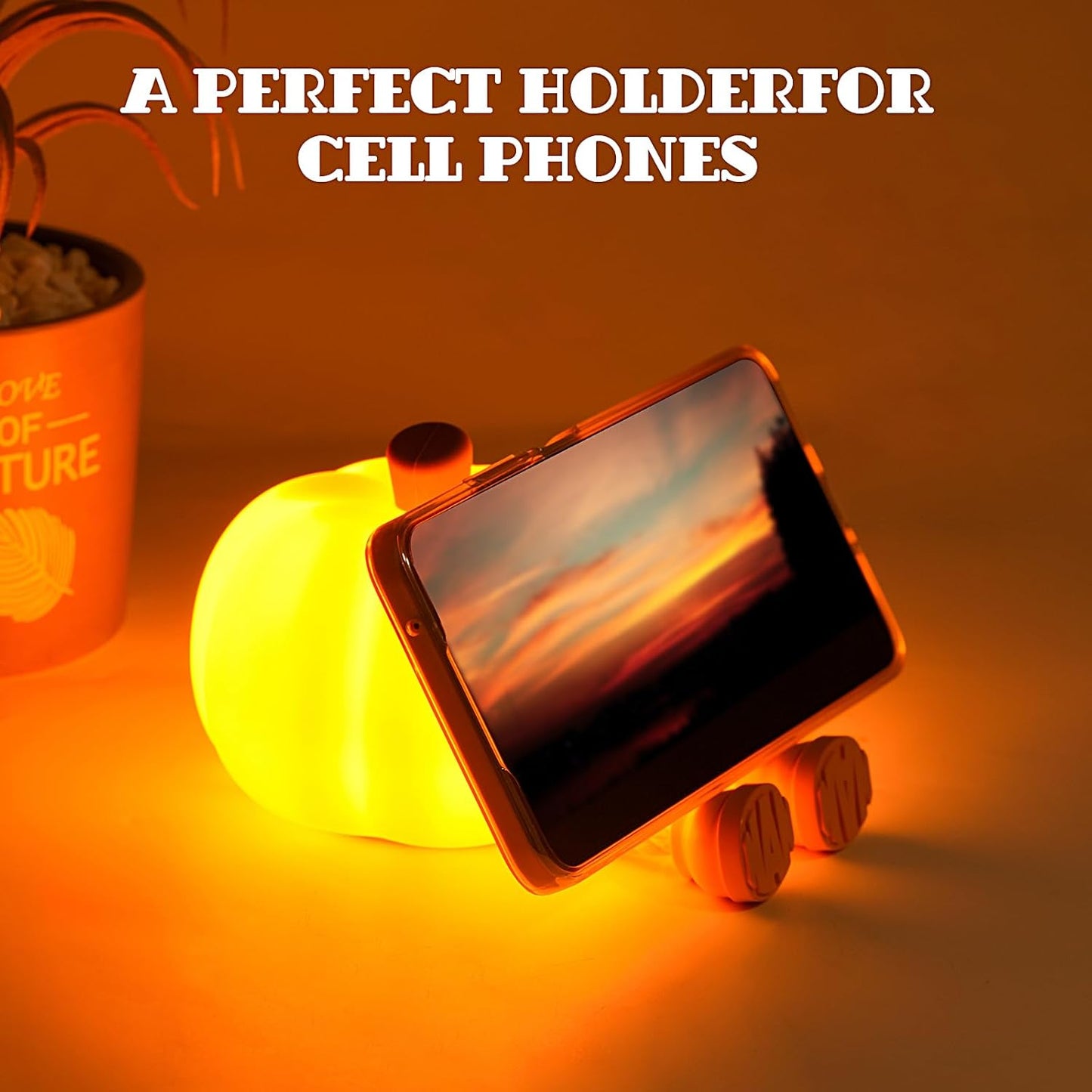 🎃 3 Hours Left – 80% OFF! ⏰Pumpkin Night Light – Silicone LED, 3-level Dimmable, tap-to-control, rechargeable, perfect for Halloween & kids’ rooms.