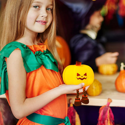 🎃 3 Hours Left – 80% OFF! ⏰Pumpkin Night Light – Silicone LED, 3-level Dimmable, tap-to-control, rechargeable, perfect for Halloween & kids’ rooms.
