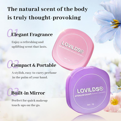 LOVILDS® Solid Perfume Balm – A Luxurious, Clean Fragrance for Modern Women on the Go
