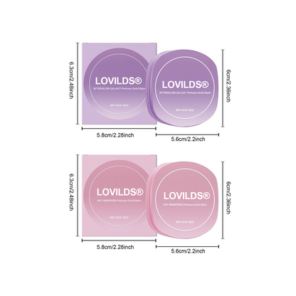 LOVILDS® Solid Perfume Balm – A Luxurious, Clean Fragrance for Modern Women on the Go