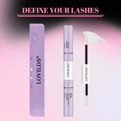 LOVILDS® Lashes Cluster Bond & Seal & Remover For Girls Waterproof Longlasting Makeup 3In1 Glue