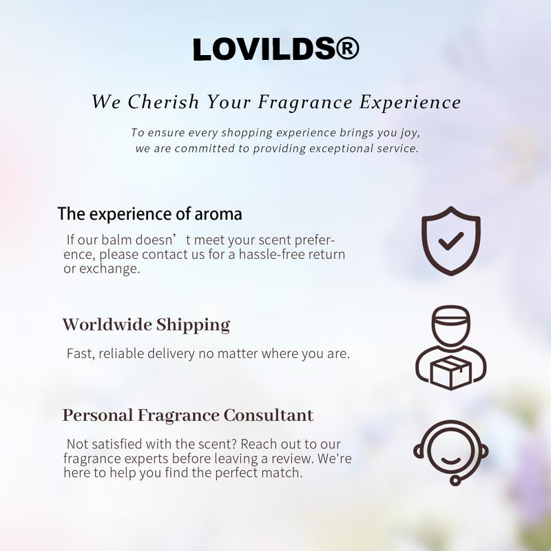 LOVILDS® Solid Perfume Balm – A Luxurious, Clean Fragrance for Modern Women on the Go
