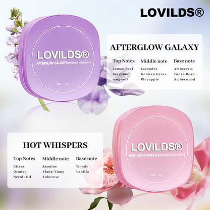 LOVILDS® Solid Perfume Balm – A Luxurious, Clean Fragrance for Modern Women on the Go